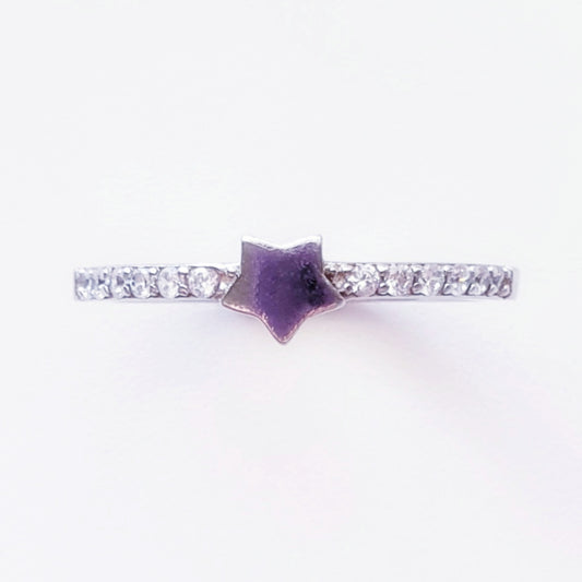 Wish Upon A Star Sterling Silver Ring