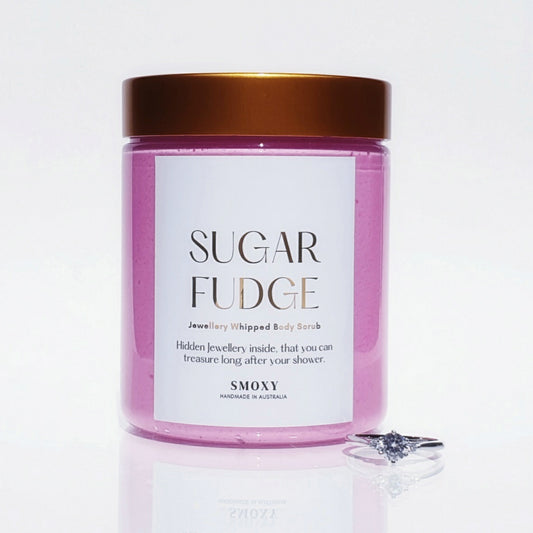 S925 JEWELLERY INSIDE - Champagne & Strawberries Whipped Sugar Scrub