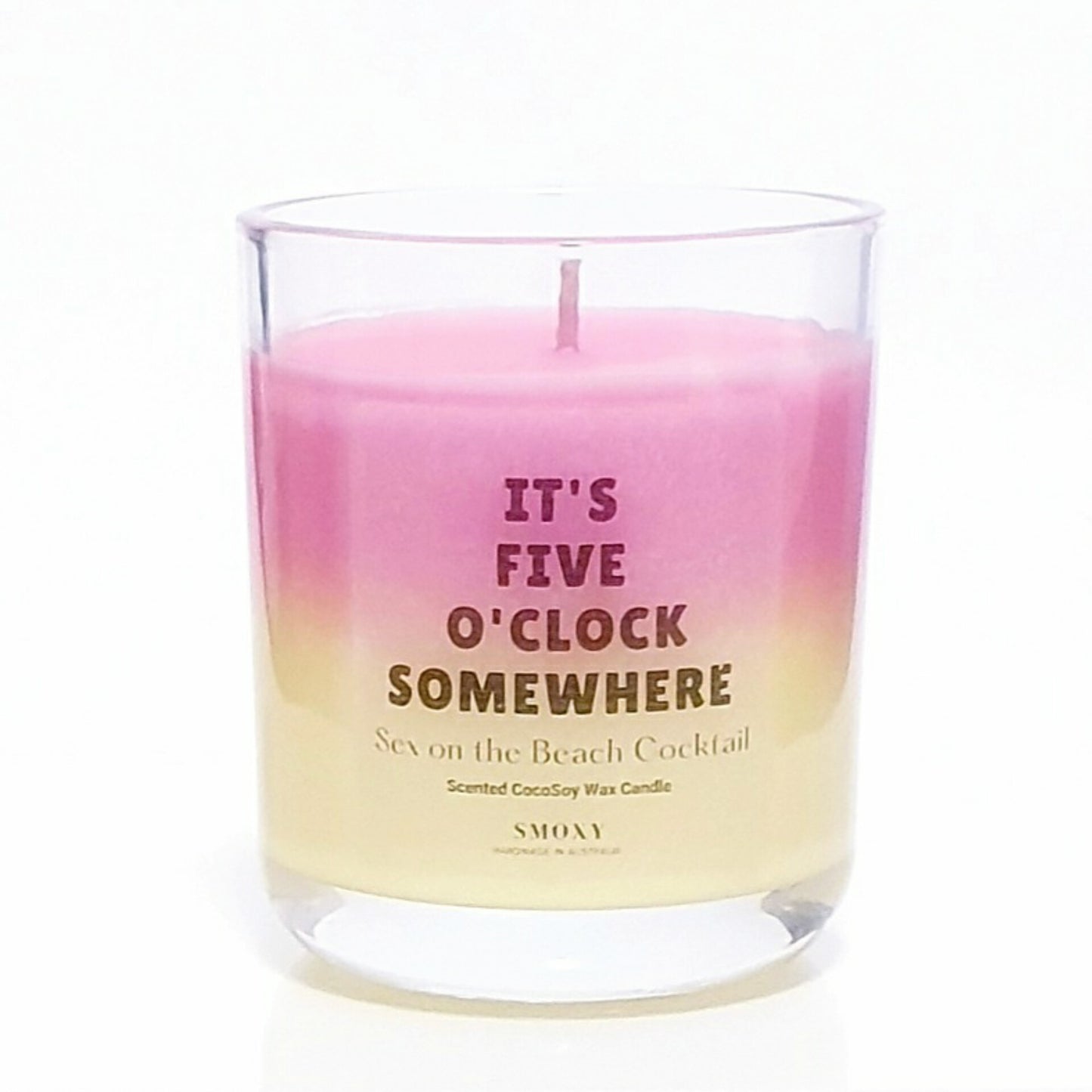 It's Five O'clock Somewhere Sex on the Beach Cocktail CocoSoy Candle