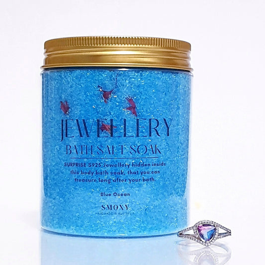 S925 RING INSIDE - Blue Ocean Bath Salts Soak