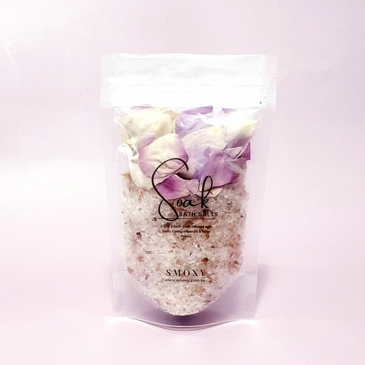 Pink Rose Bath Salt Soak