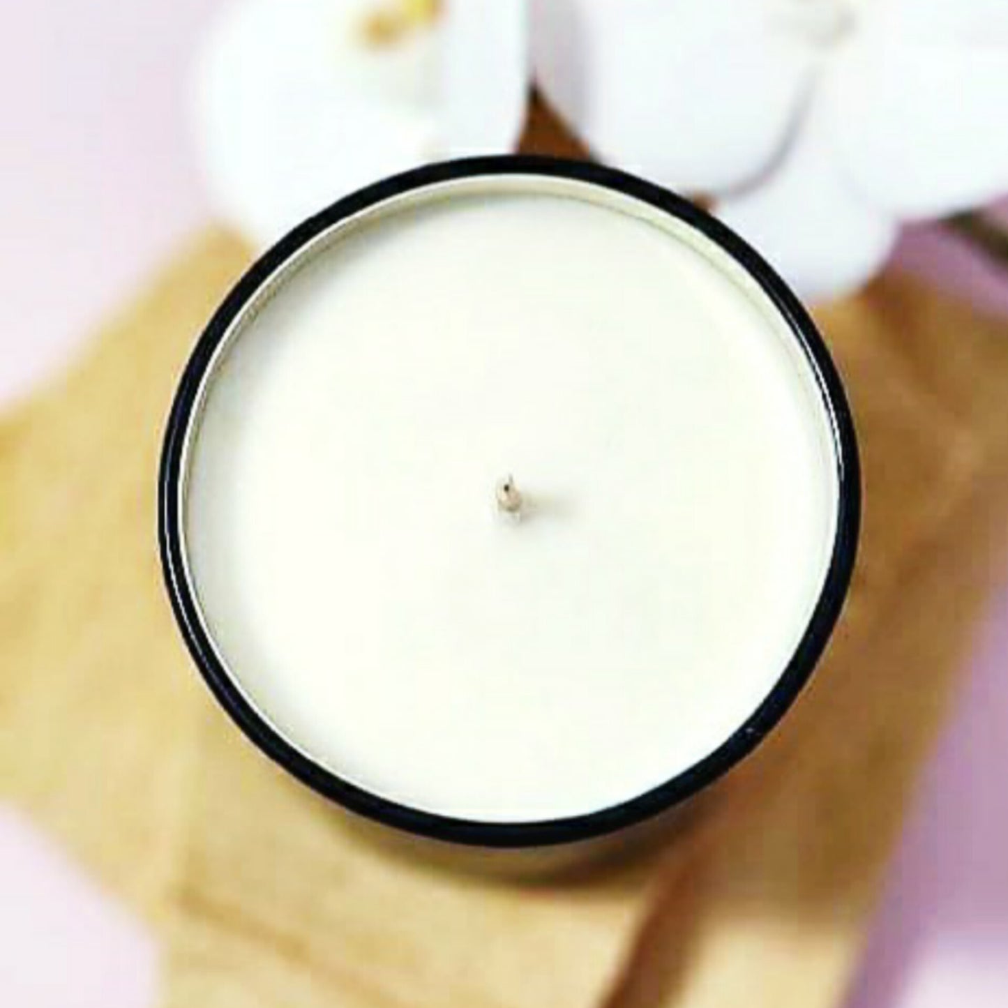 Black & Gold CocoSoy Candle