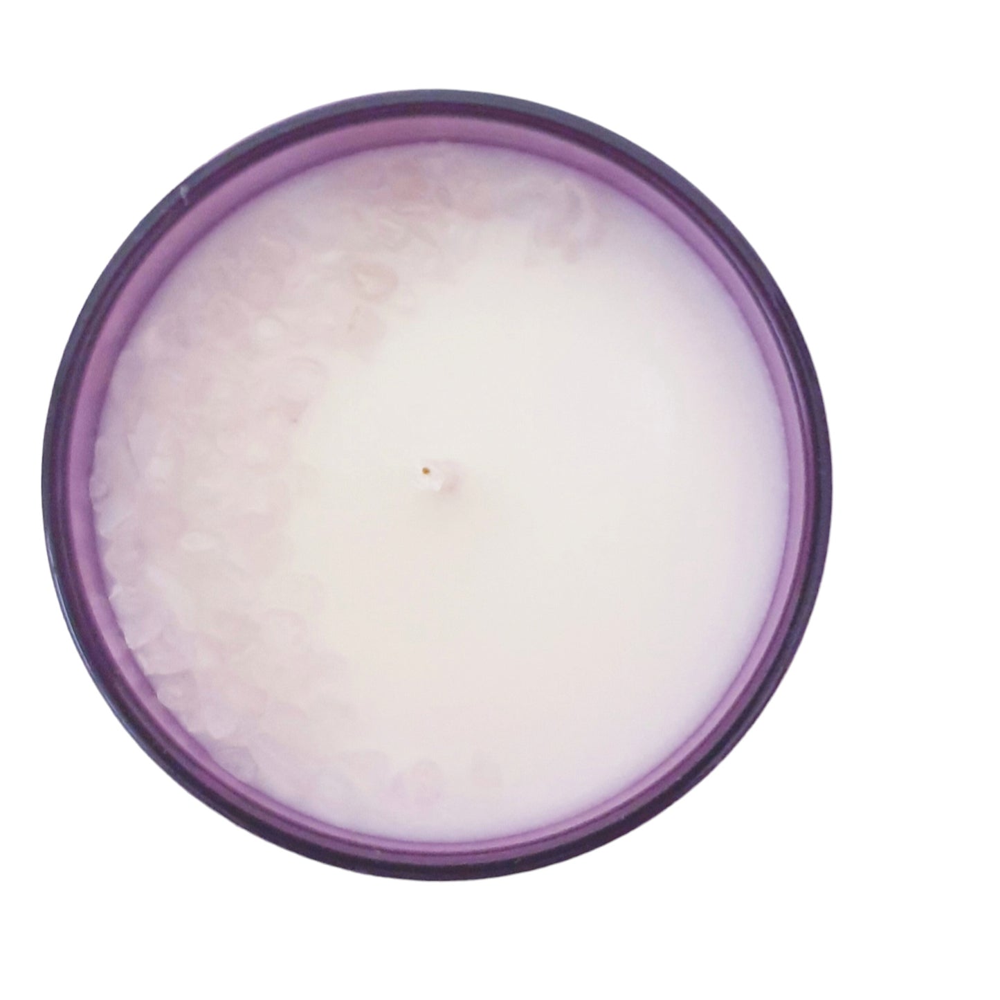 Love Rose Quartz Infused Cloche CocoSoy Candle