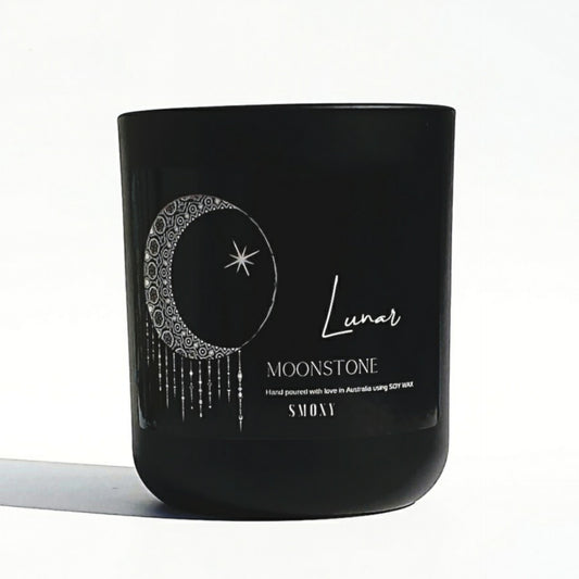 Luna ~ Moonstone Infused Soy Candle